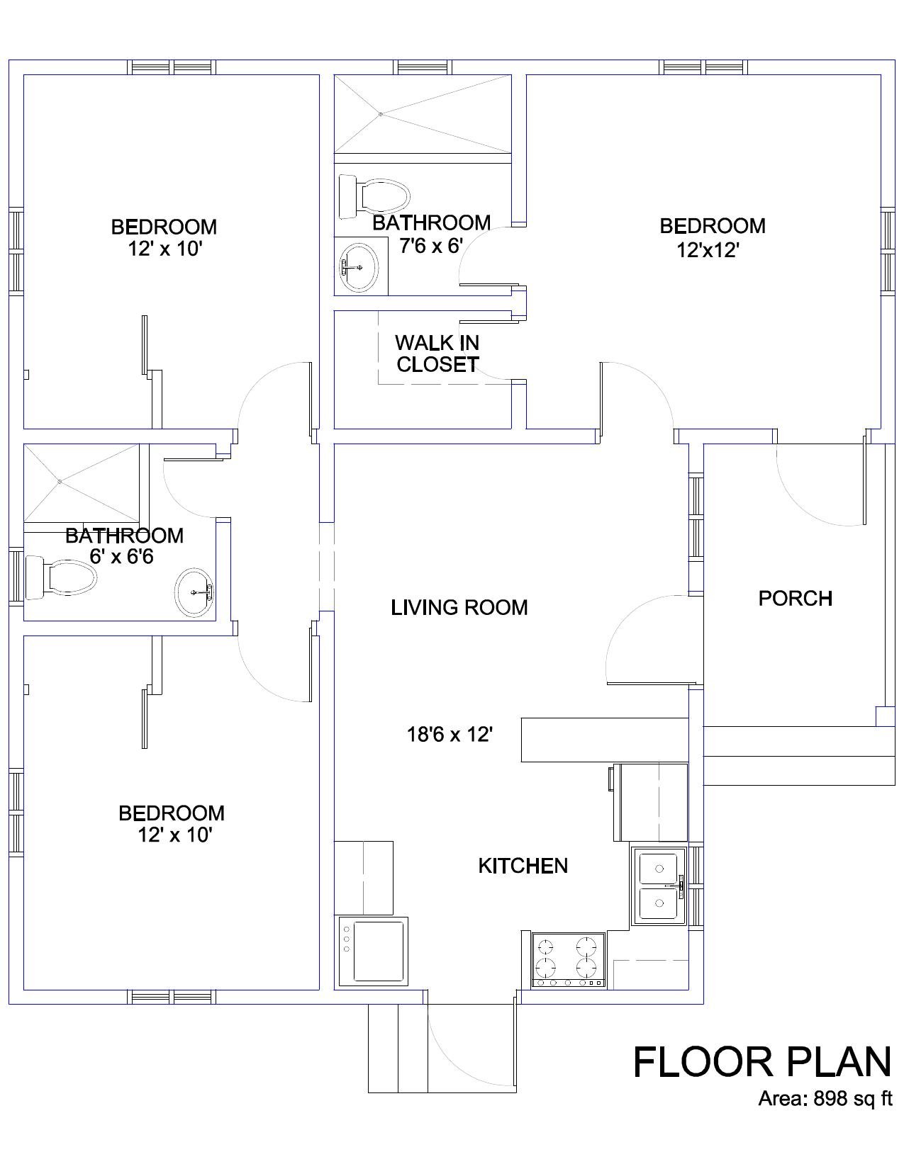Bamboo (Option 2) floor plan