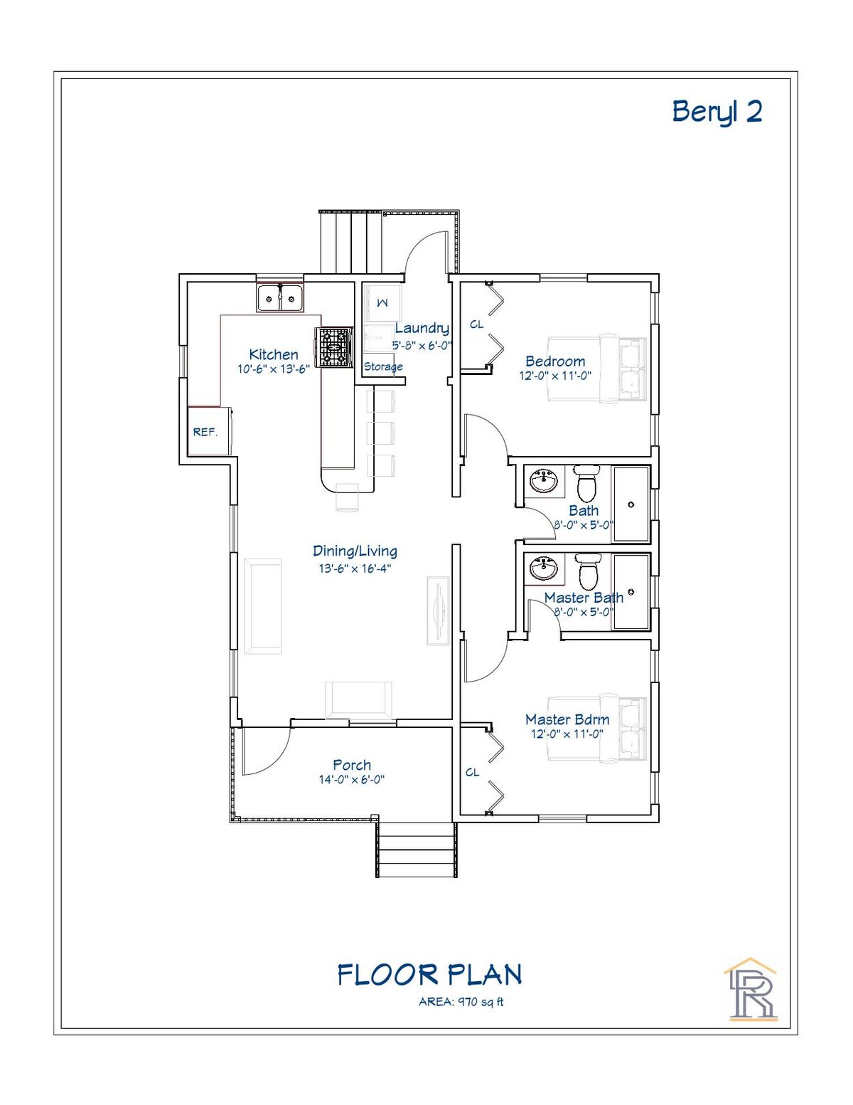 Beryl 2 floor plan