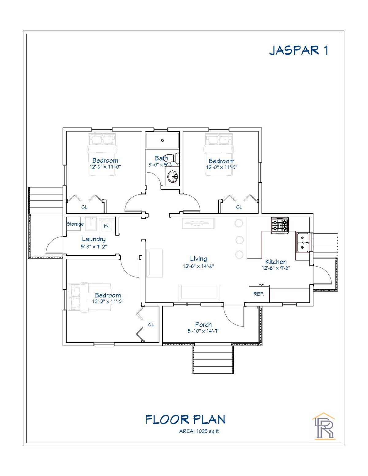Jasper 1 floor plan