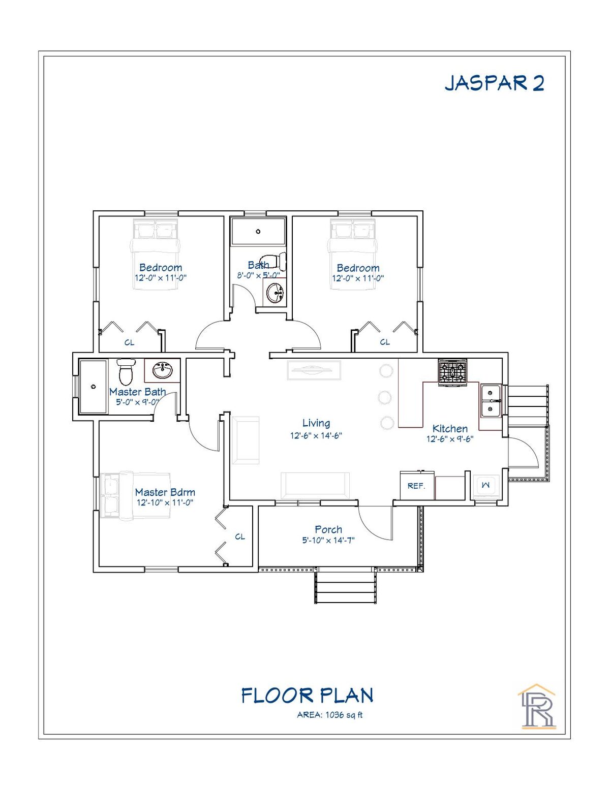 Jasper 2 floor plan