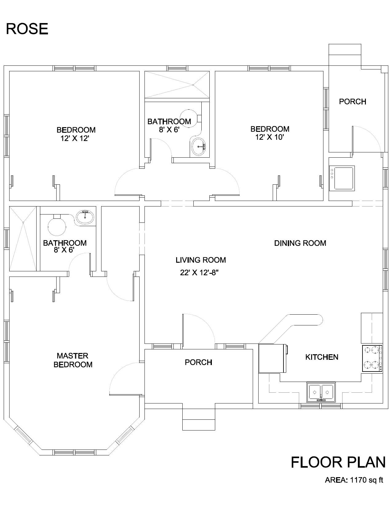 Rose floor plan