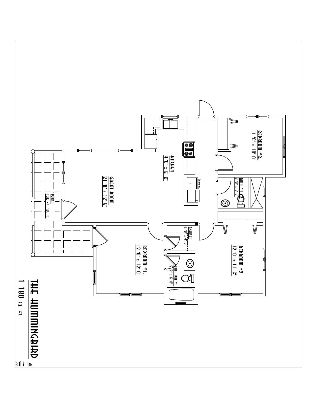 The Hummingbird floor plan